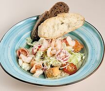 Цезарь с креветками