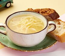 Куриный бульон с лапшой детский