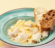 Паста с курицей детская