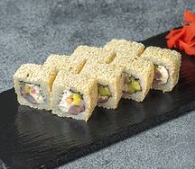 Сливочный ролл с креветкой
