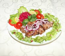 Свиные ребрышки жареные