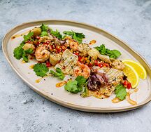 Ассорти из бланшированных морепродуктов