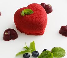 Суфле Малина-маракуйя