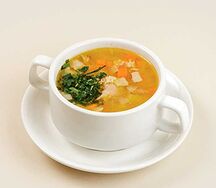 Суп гороховый с беконом 