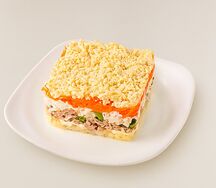 Салат Мимоза с тунцом 