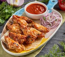 Шашлык из куриных крылышек