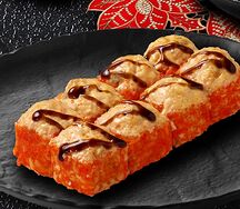 Запеченный ролл Калифорния