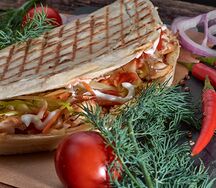 Пицца с двойным мясом