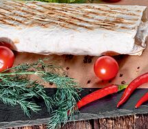 Шаурма двойное мясо
