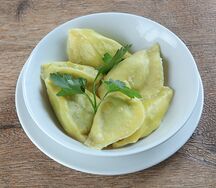 Вареники Картофельные с грибами замороженные