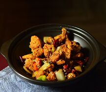 Курица по-сычуански