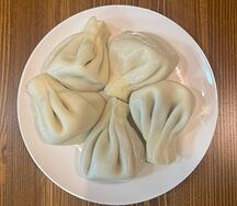 Хинкали с сыром сулугуни и картофелем