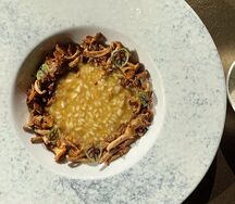 Ризотто с лисичками