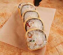 Запеченная курица темпура