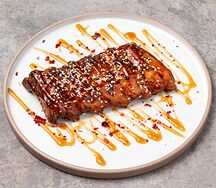 Свиные ребра в соусе терияки