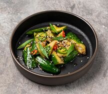 Битые огурцы по-азиатски