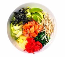 Поке с лососем