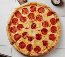 Пицца Пепперони на сливочной основе