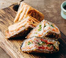 Сэндвич с крабом