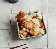 Салат Цезарь с курочкой