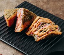 Сэндвич с лососем