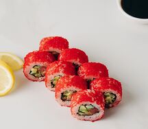 Ролл Калифорния с лососем