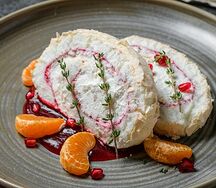 Меренговый рулет