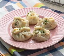 Манты с говядиной