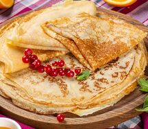 Блины с мясом
