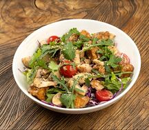 Салат с баклажанами