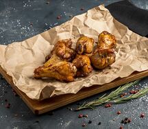 Куриные крылья острые