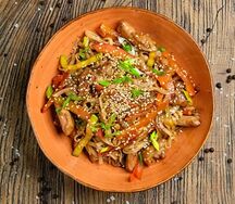 Лапша Удон с овощами