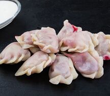 Вареники постные с вишней
