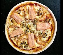 Пицца с морепродуктами