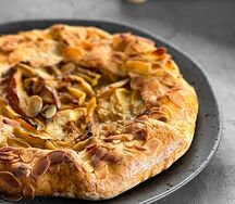 Кусочек персикового пирога