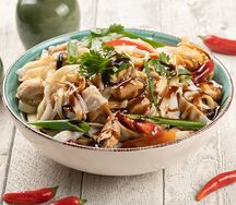 Лапша с морепродуктами