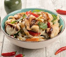 Лапша с курицей