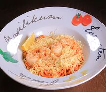 Паста с креветками