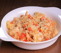 Тепаньяки с курицей