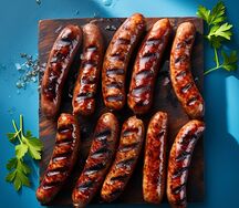 Колбаски по-домашнему