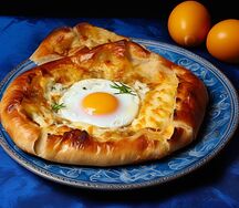 Грузинское хачапури по-аджарски