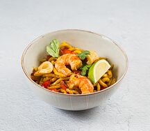 Вок с морепродуктами