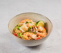 Рис с морепродуктами