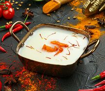 Сливочный суп с креветками 