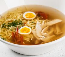 Суп-лапша с индейкой