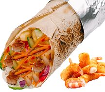 По-азиатски с креветками