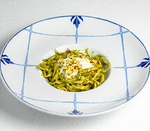 Трофье с фисташками под соусом Песто