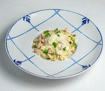 Тальятелле Карбонара с грудинкой