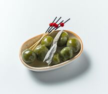 Сицилийские оливки с маслом шалфей-лемонграсс