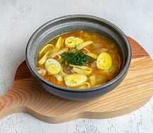 Лёгкий итальянский суп с индейкой